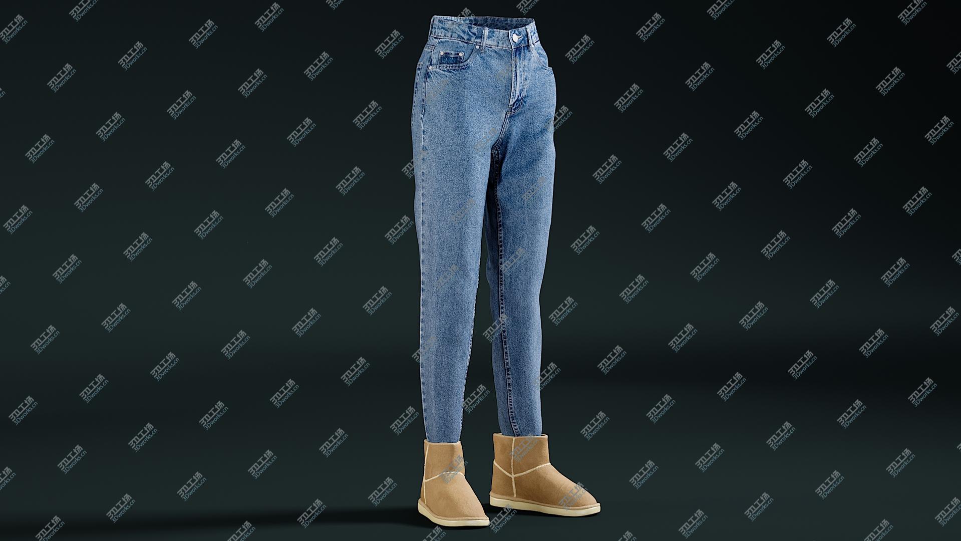 images/goods_img/202104091/Women's Jeans Ugg 1 model/2.jpg